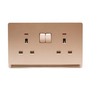 dual wall socket