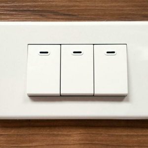 white 3 pole switches