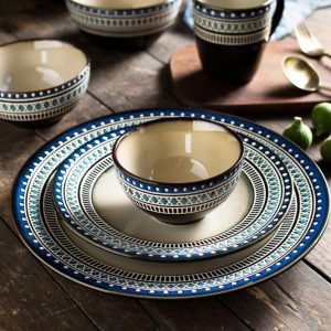 plate and bowl set